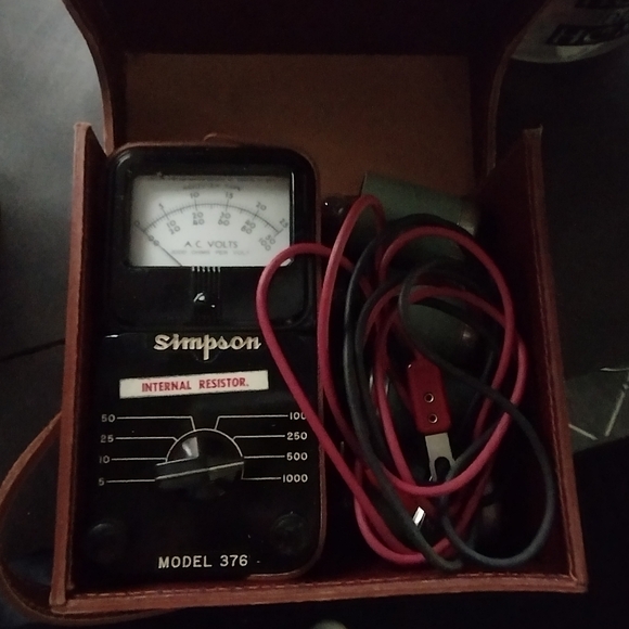 Vintage Simpson Internal Resistor Model 376 - Picture 3 of 12